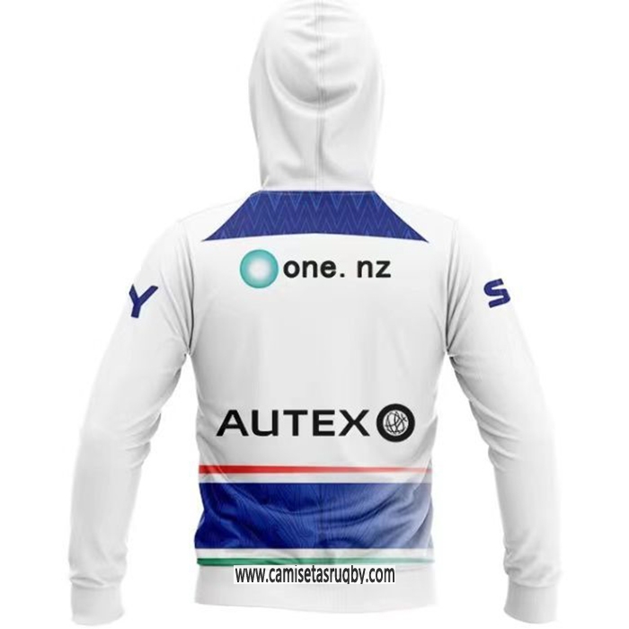 Sudaderas con Capucha Nueva Zelandia Warriors Rugby 2024 Segunda